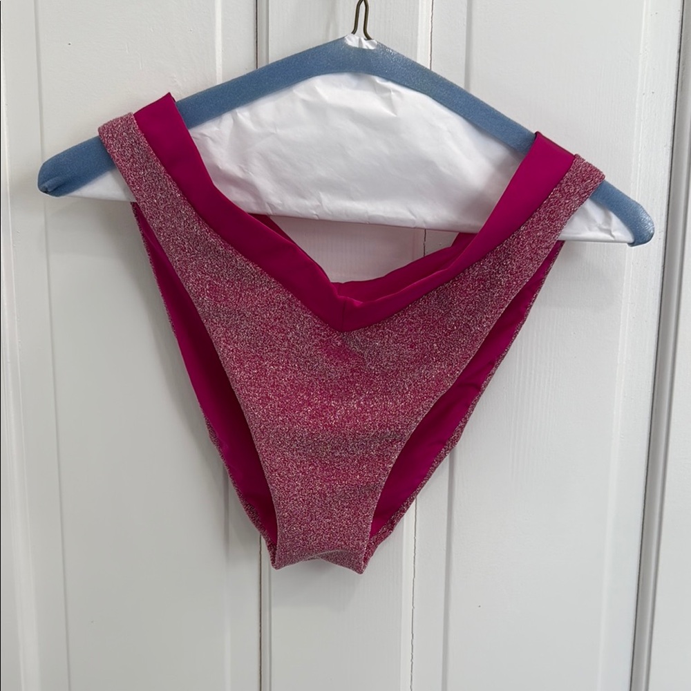 Sparkly Pink Bikini Bottoms